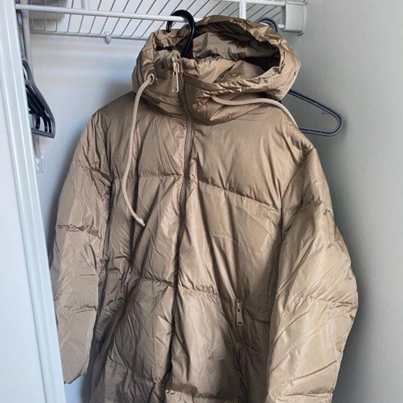 Zara Tan Winter Puffer - Picture 2 of 2